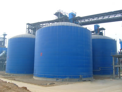 通海口镇水泥钢板库改造