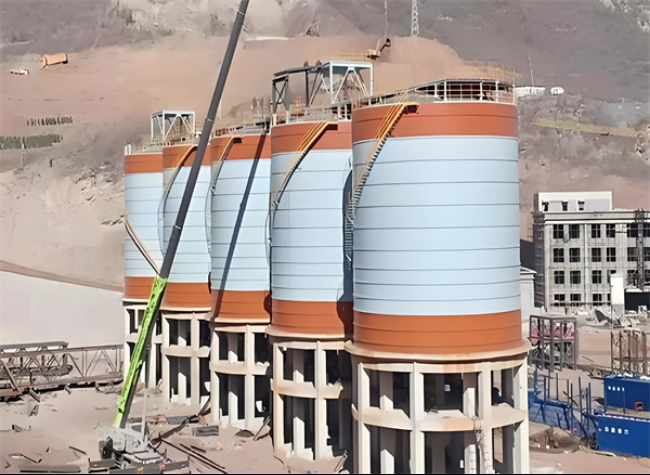 通海口镇高架钢板仓