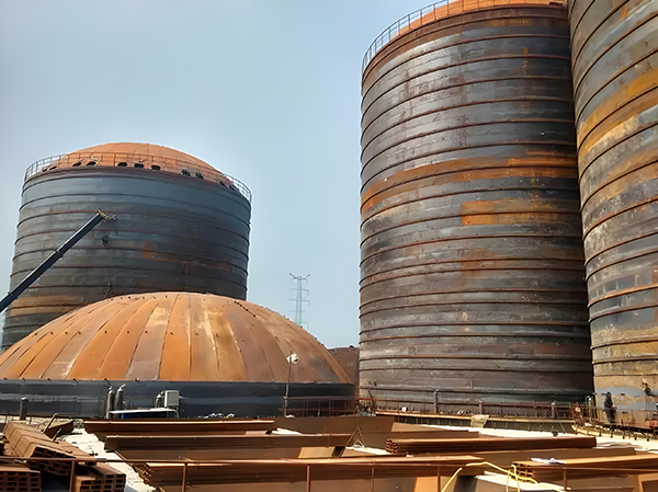 通海口镇焦粉钢板仓